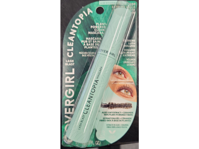 Covergirl Lash Blast Cleantopia Mascara, Extreme Black 800, 0.32 oz