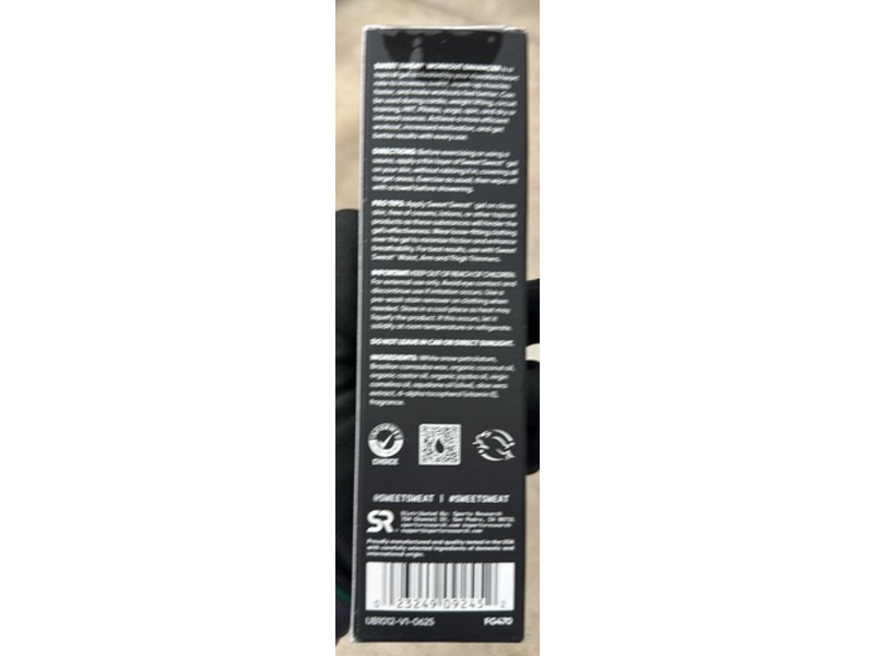 Sports Research Sweet Sweat Workout Enhancer, Original, 6 oz/170 g