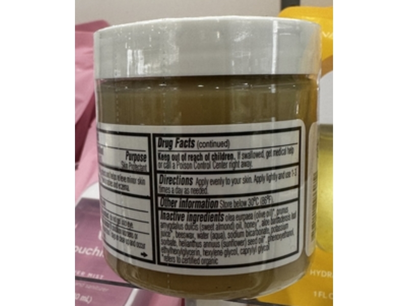 Eczema Honey Skin Soothing Cream, Colloidal Oatmeal, 4 oz/113 g