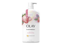 Olay Fresh Radiance Body Wash, Strawberry & Mint, 27 fl oz/798 mL - Image 2