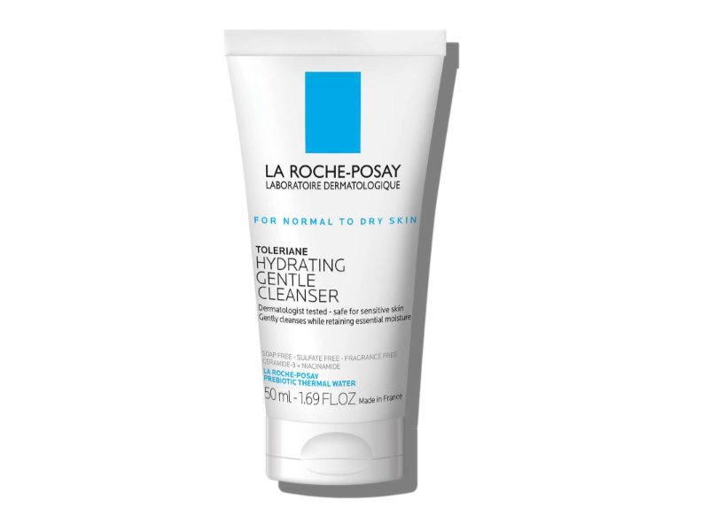 La Roche-Posay Toleriane Hydrating Gentle Cleanser , 1.69 fl oz/50 mL