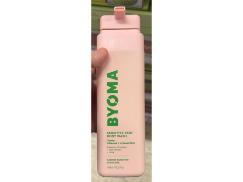 Byoma Sensitive Skin Body Wash, 13.52 fl oz/400 mL