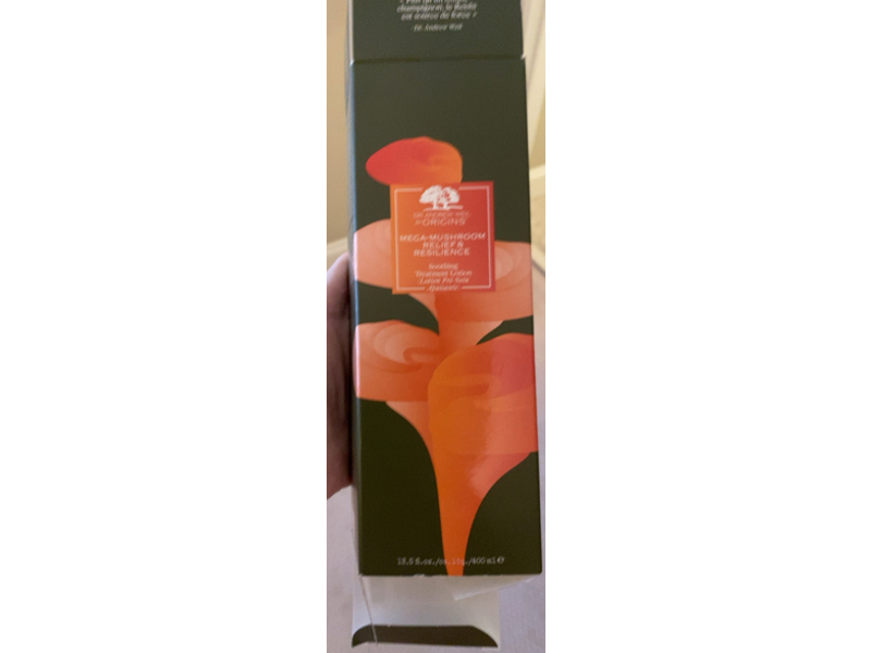 Origins Relief & Resilience Lotion, Mega Mushroom, 13.5 fl oz/400 mL