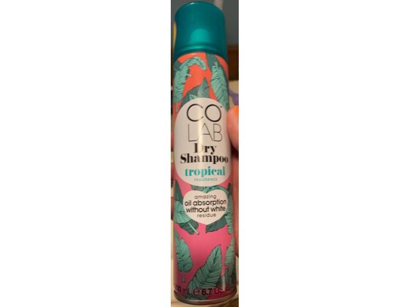 Co Lab Dry Shampoo Tropical Fragrance, 6.7 fl oz / 200 ml