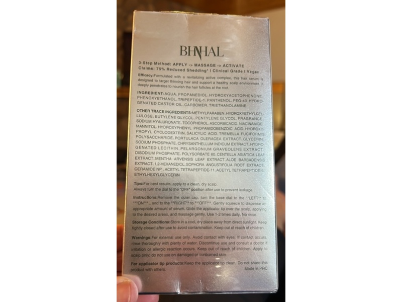 BHNHAL Scalp Revitalizing System, 3.38 oz/100 mL