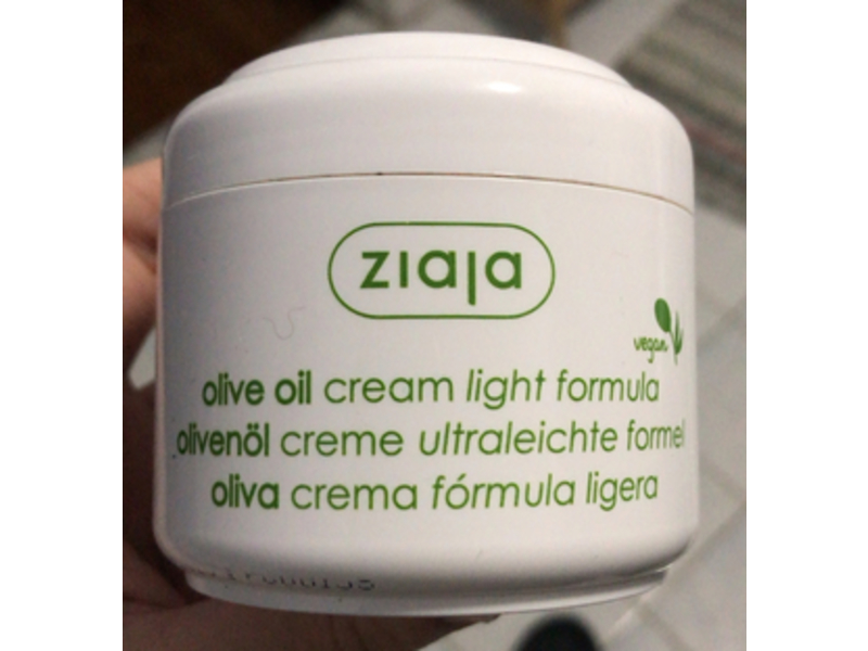 Ziaja Natural Olive Oil Cream Light Formula, 3.5 fl oz/100 g