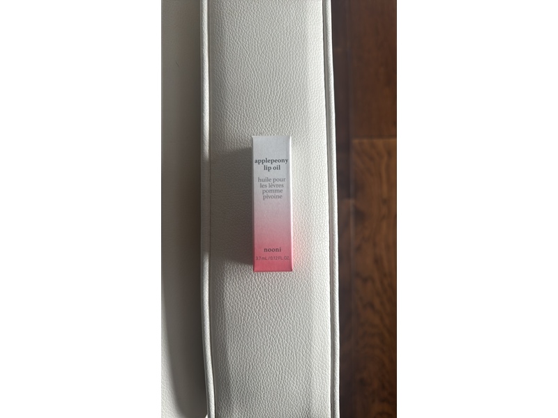 NOONI Korean Lip Oil - Applepeony | with Apple Seed Oil 0.12 Fl Oz (Baby Pink)