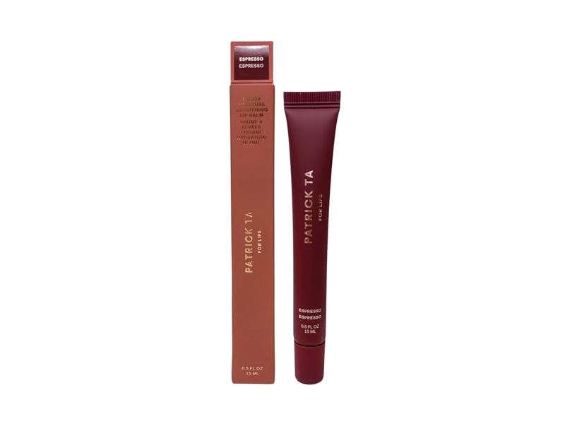 Patrick Ta Major Moisture Smoothing Lip Balm, Espresso, 0.5 fl oz/15 mL