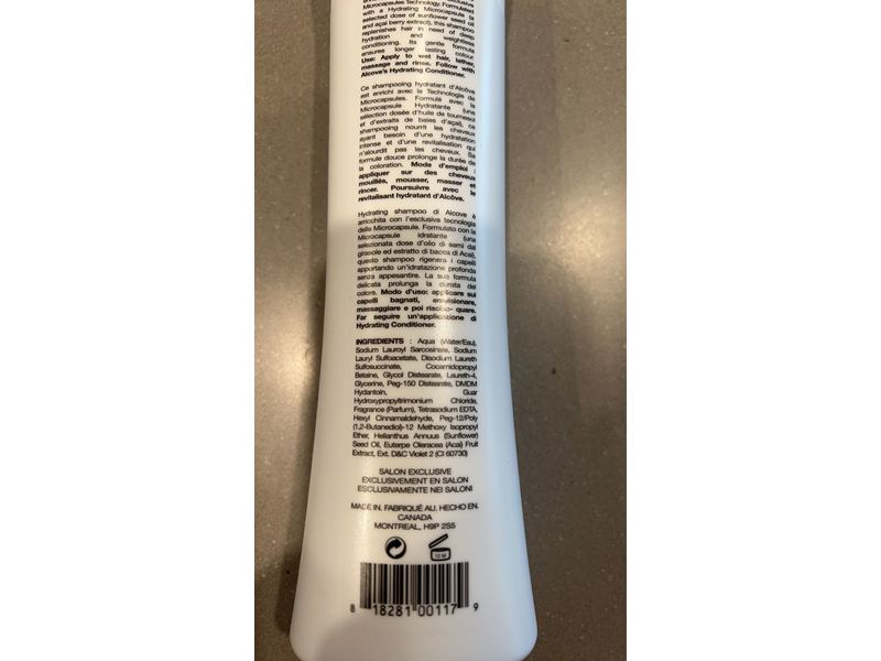 Alcove Hydrating Shampoo, 10 fl oz/296 mL