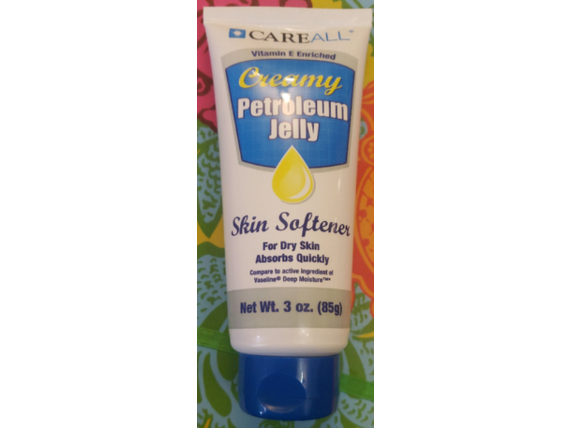 Careall Skin Softener Creamy Petroleum Jelly, 3 oz/85 g