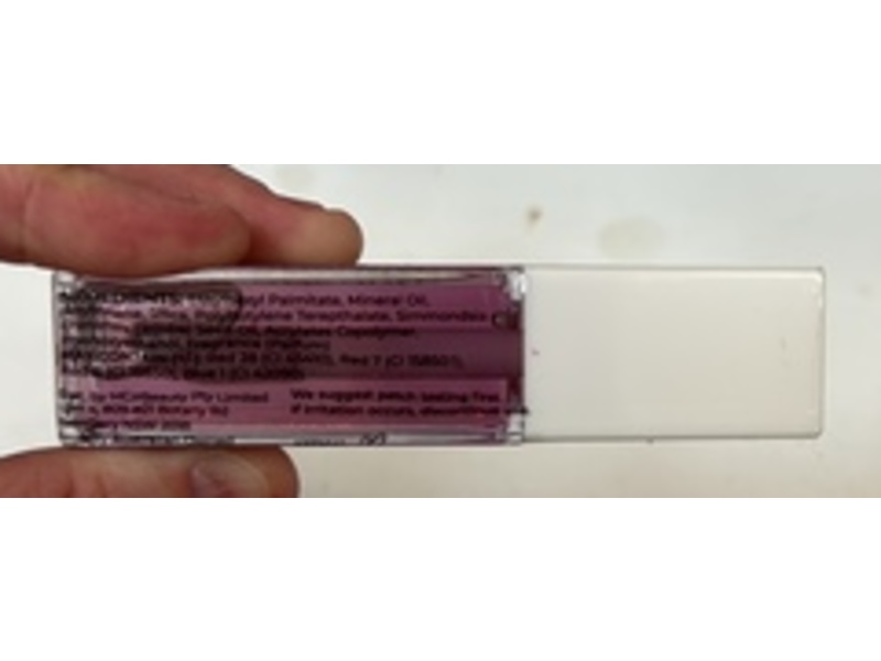 MCoBeauty Hydrating Treatment Lip Oil, Sheer Violet, 9 mL