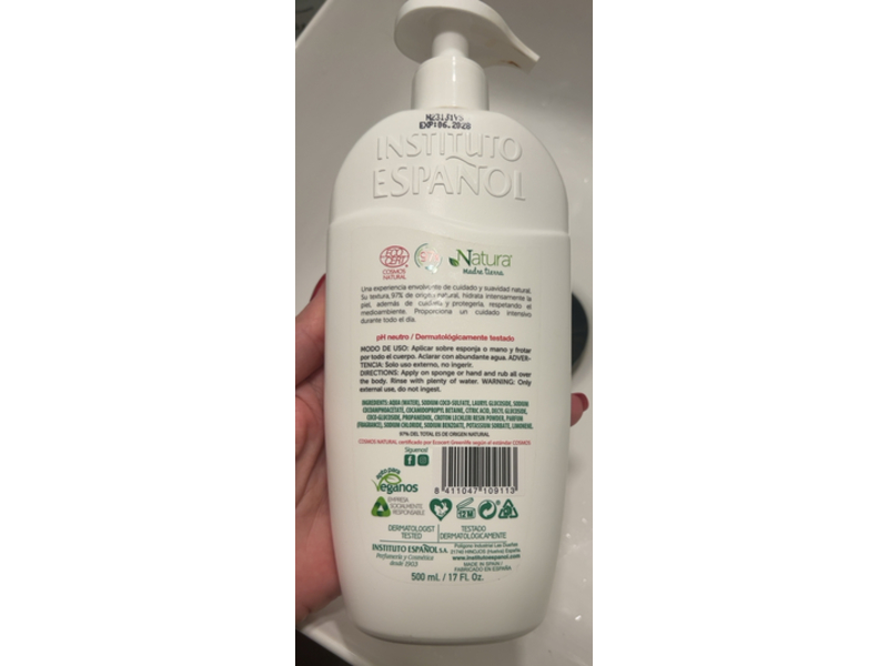 Instituto Espanol Natural Mother Earth Eco Gel, 17 fl oz/500 mL