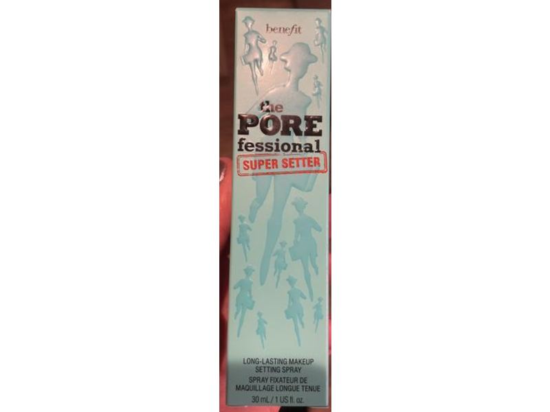 Benefit Cosmetics The Porefessional Long-Lasting Makeup Setting Spray, Super Setter, 1 fl oz/30 mL
