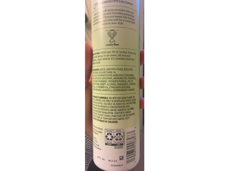 Herbal Essences Bold Hold Hairspray, Humidity Protestation, 8 oz/226 g