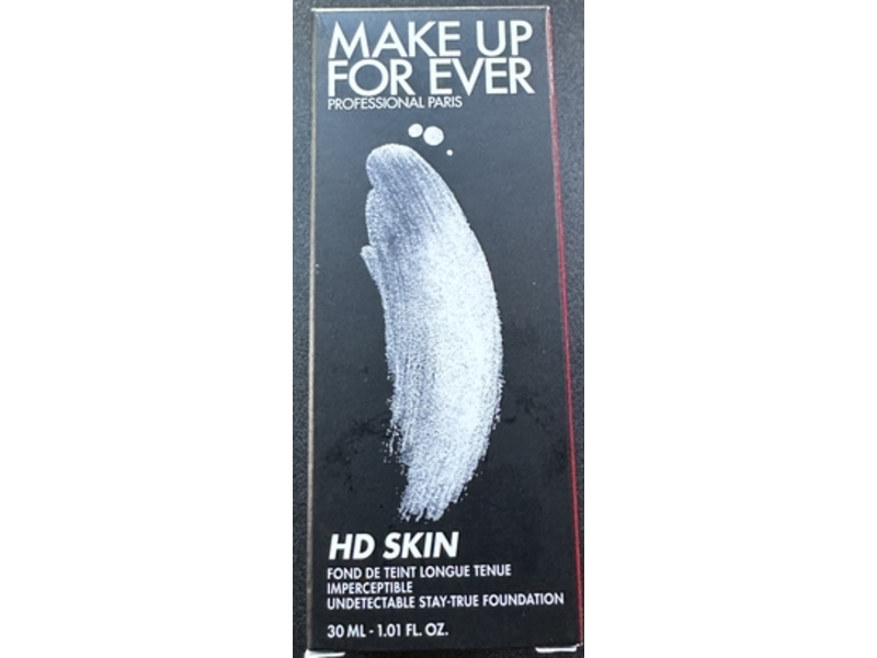 Make Up For Ever HD Skin Undetectable Longwear Foundation, 2N34 Honey, 10.1 fl oz/30 mL