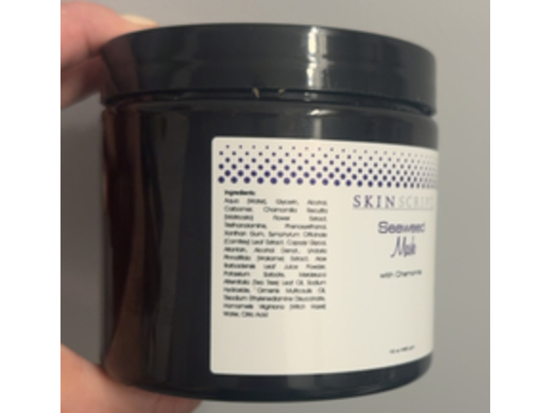 Skin Script Seaweed Mask, Chamomile, 16 oz/480 g