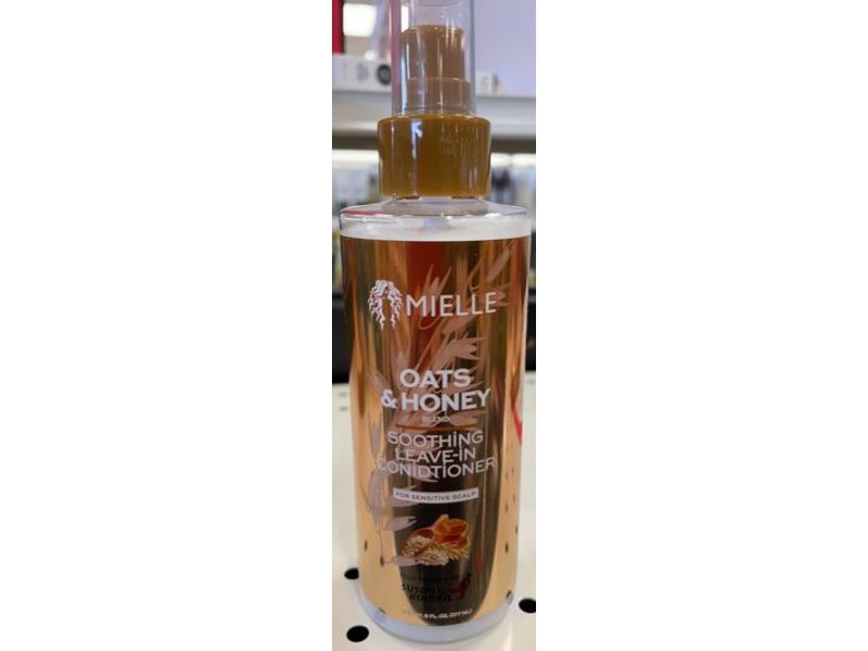 Mielle Soothing Leave-In Conditioner, Oats & Honey, Sensitive Scalp, 6 fl oz/177 mL