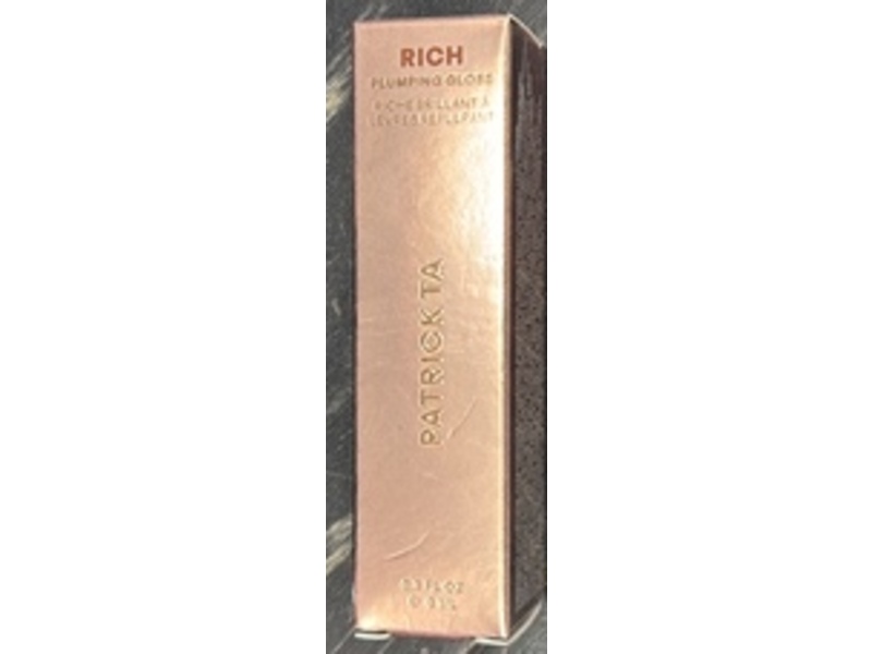 Patrick Ta Rich Plumping Gloss, Obviously, 0.3 fl oz/9 mL