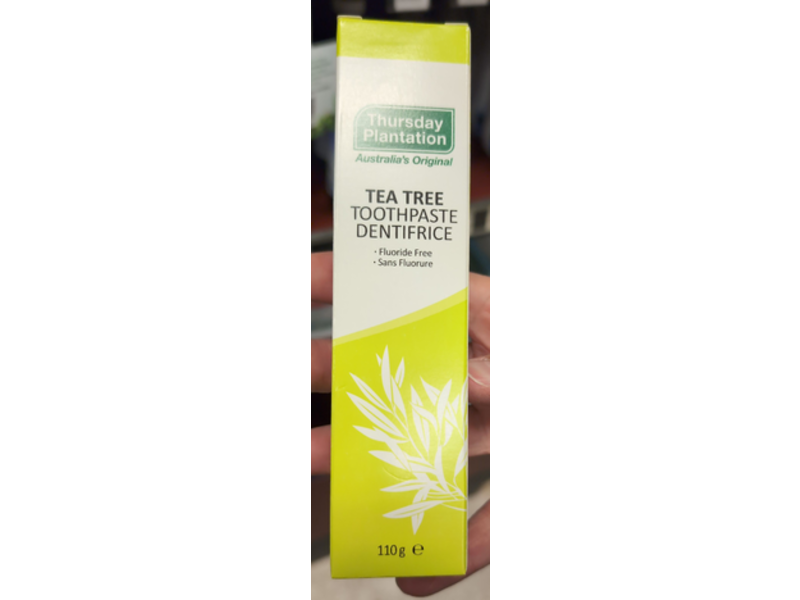 Thursday Plantation Toothpaste, Tea Tree, 3.9 oz/110 g