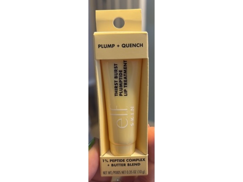 e.l.f. Cosmetics SKIN Thirst Burst Lip Treatment, Clear Pomelo, 0.35 oz/10 g