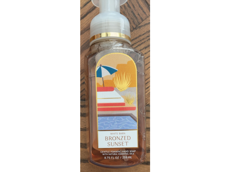 Bath & Body Works Gentle Foaming Hand Soap, Bronzed Sunset, 8.75 fl oz/259 mL, Pack Of 2
