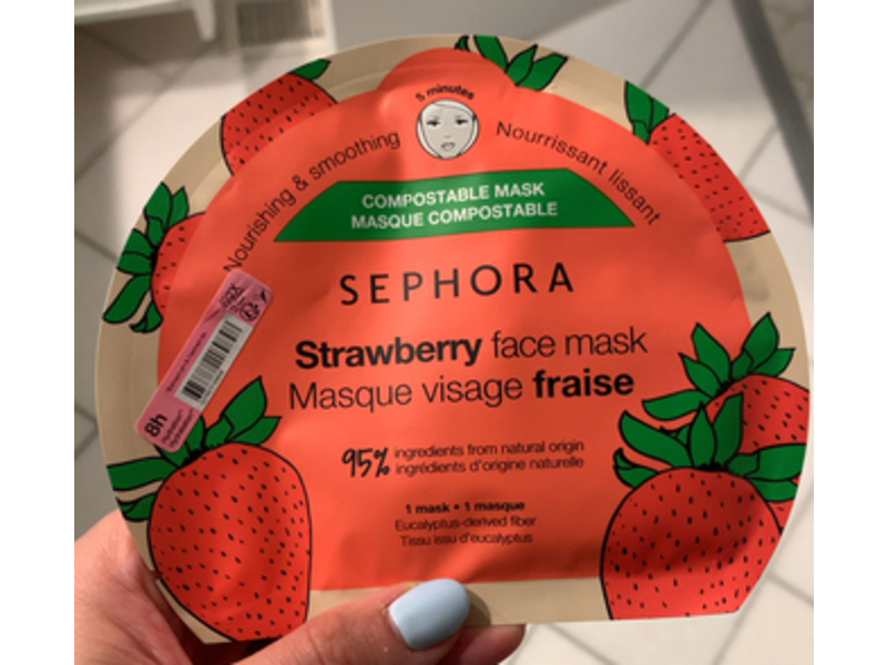 Sephora Nourishing & Smoothing Face Mask, Strawberry