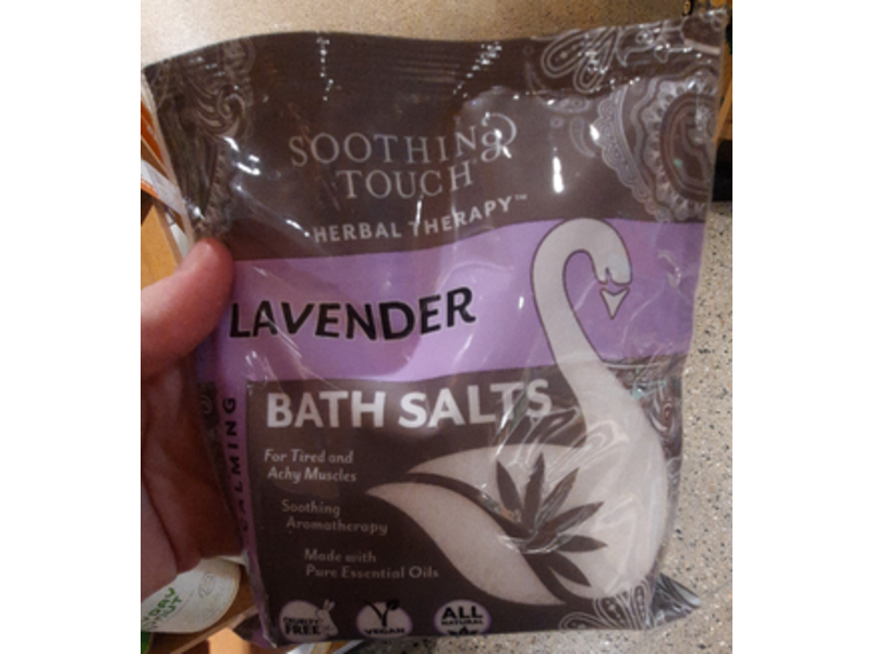 Soothing Touch Bath Salts, Lavender, 8 oz/227 g