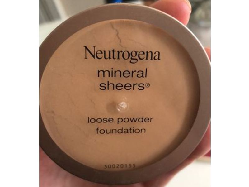 Neutrogena Mineral Sheers Loose Powder Foundation, 60 Natural Beige, 0.19 oz
