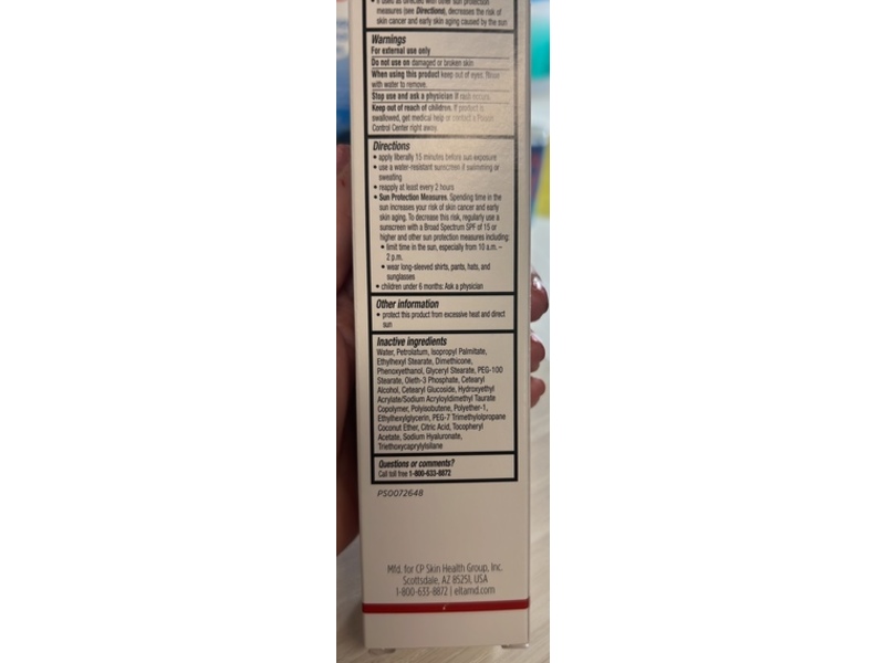 Eltamd UV Lotion Face & Body Sunscreen, SPF 35, 3 oz/85 g