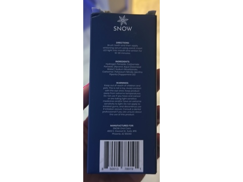 Snow The Whitening Wands, 5.40 oz/153 g