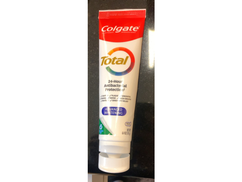 Colgate Total Advanced Whitening Paste, 6.4 oz/181 g