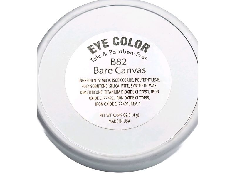 Pure Ziva Bare Canvas Bare Matte Pressed Powder, Beige Neutral Naked, 0.049 oz/1.4 g