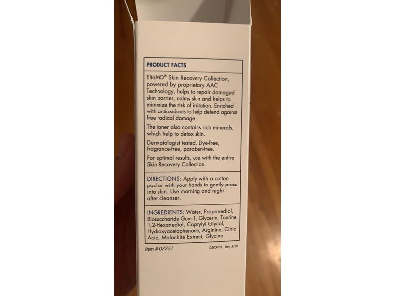 Eltamd Skin Recovery Facial Toner, Aac Technology, 7.3 fl oz/215 mL