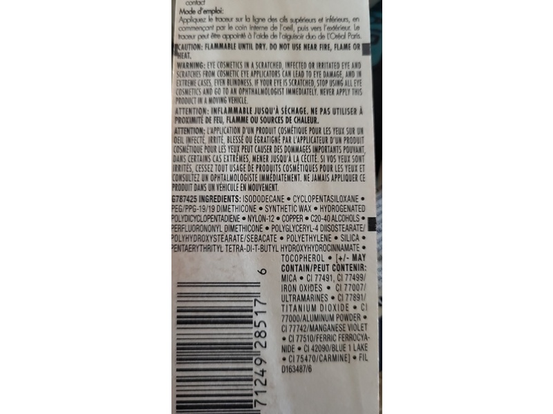 L'oreal Paris Infallible Silkissime Pencil Eyeliner, 270 Green Ivy, 0.03 oz/1.1 g