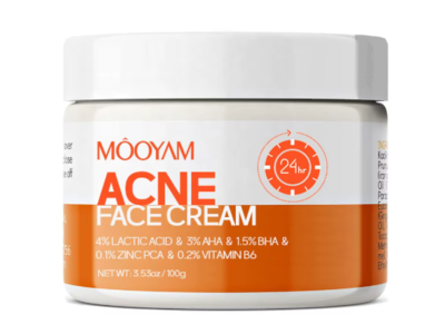 Mooyam Acne Face Cream, 3.53 oz/100 g