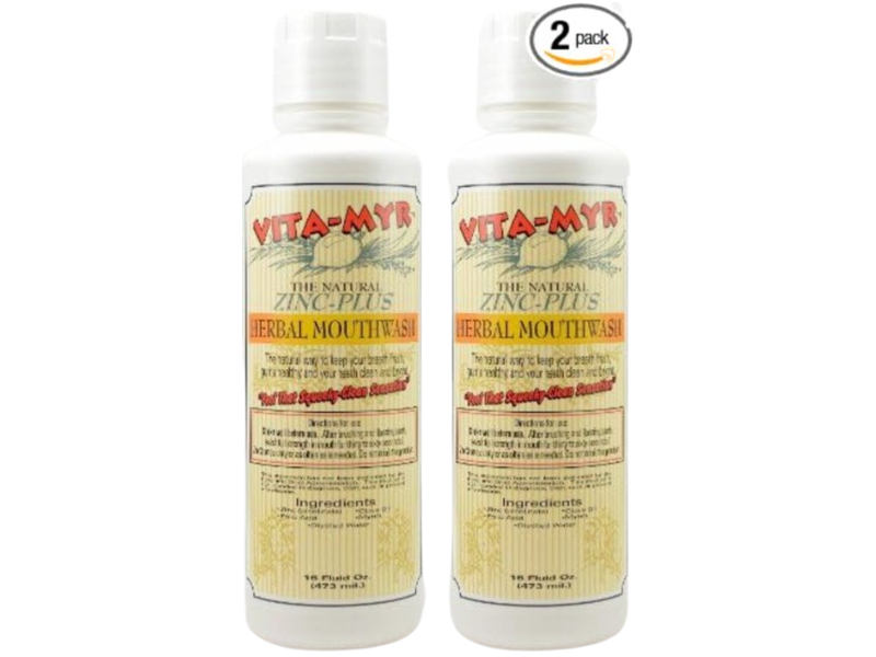 Vita-Myr Herbal Mouthwash, 16 fl oz/473 mL, Pack Of 2