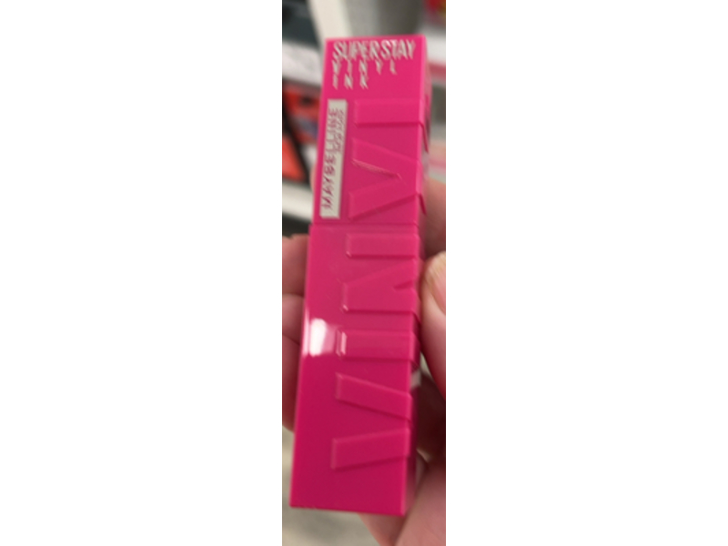 Maybelline Super Stay Vinyl Ink Liquid Lipstick, 150 Striking, 0.14 fl oz/4.2 mL