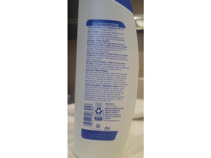 Head & Shoulders 2 In 1 Dandruff Shampoo, Tea Tree Oil, 370 mL