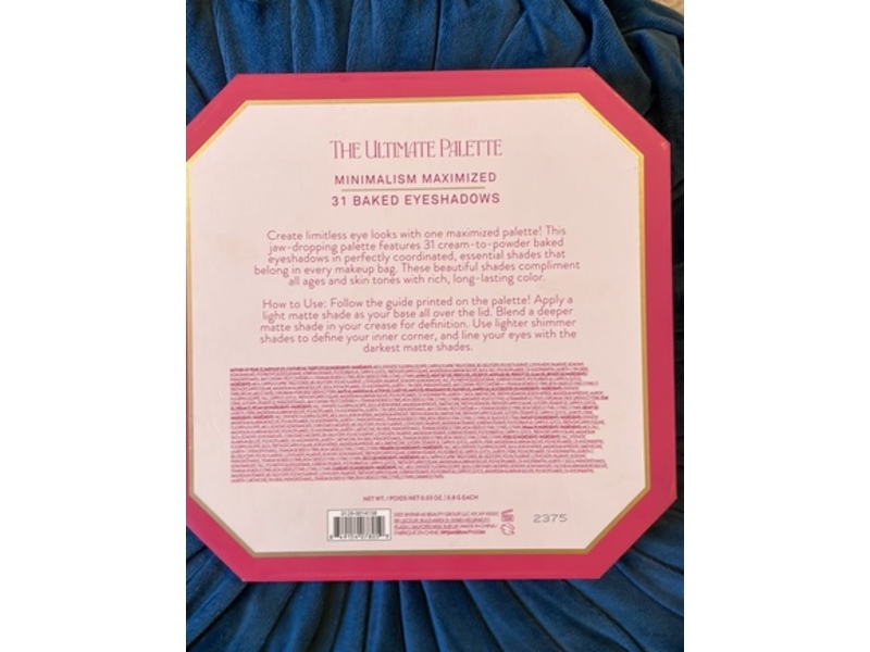 Laura Geller Ultimate Baked Eyeshadow Palette, Minimalism Maximized, 0.03 oz/0.8 g