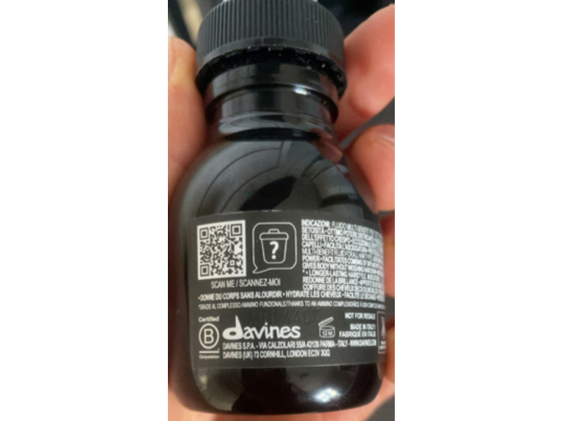 Davines Oi All In One Milk, Roucou Oil, 1.69 fl oz/50 mL