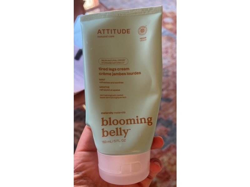 Atitude Blooming Belly Heavy Leg Cream, 5 fl oz/150 mL