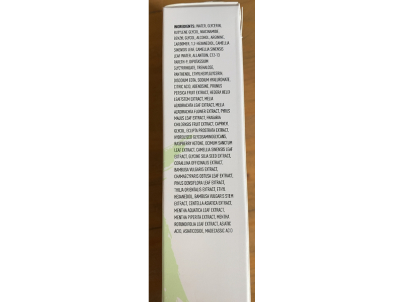 Aceology Green Tea Mask, 2.19 fl oz/65 mL