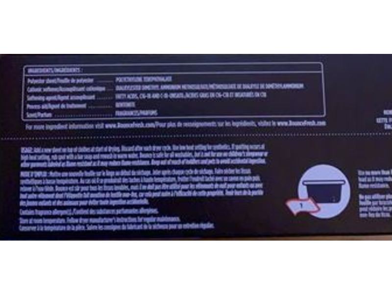 Bounce Pet Hair & Lint Guard Dryer Sheets, Fresh Scent, 50 Sheets