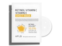 APLB Sheet Mask, Retinol, Vitamin C, Vitamin E, 0.85 fl oz/25 mL, 10 Count - thumbnail 1
