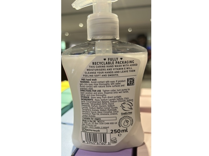 M&S Moisturise Hand Wash, 250 mL
