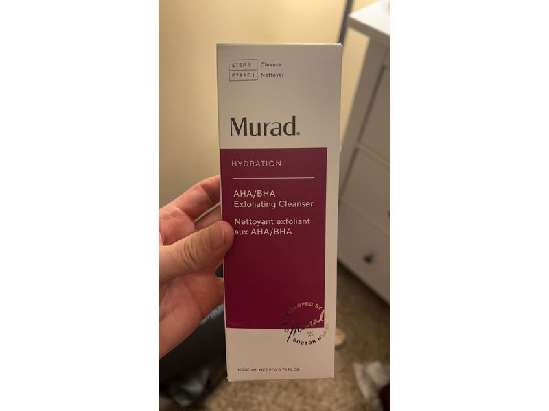 Murad AHA/BHA Exfoliating Cleanser, 6.75 fl oz/200 mL