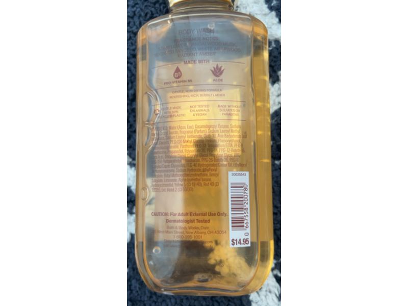 Bath & Body Works Body Wash, In The Stars, 10 fl oz/295 mL