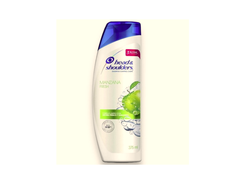 Head & Shoulders Anti-Dandruff Shampoo, Apple Fresh, 375 mL