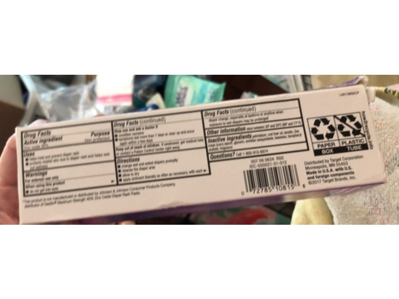 Up & Up Diaper Rash Paste , 4 oz/113.3 g