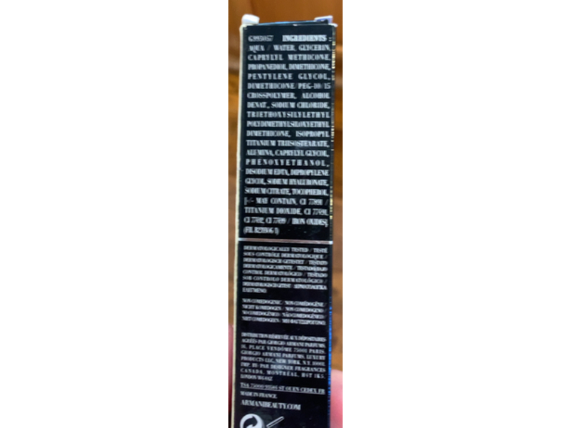 Giorgio Armani Neo Nude True-To-Skin Natural Glow Foundation, 2 Fair Peach,1.18 oz/35 mL